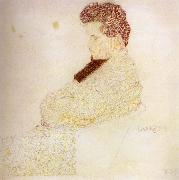 Egon Schiele Portrait of the composer Lowenstein oil painting reproduction